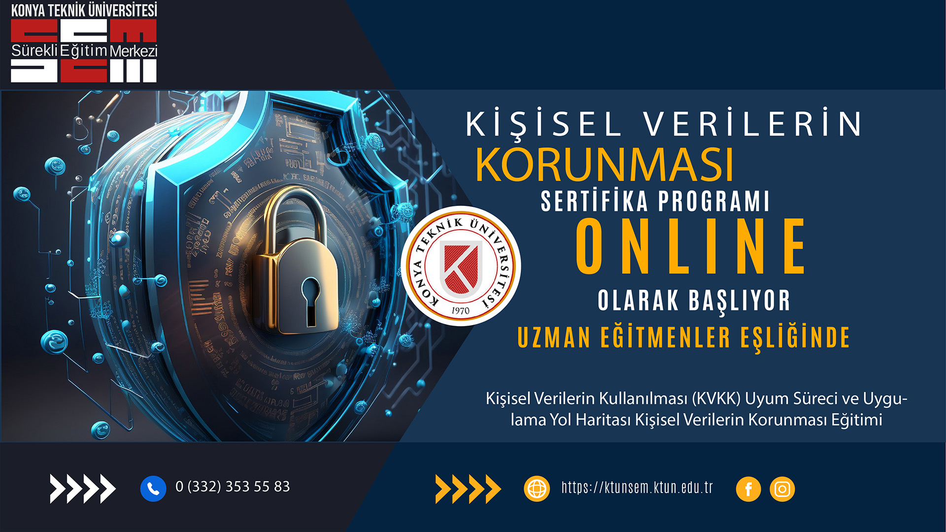 Online Kişisel Verilerin Korunması Eğitimi